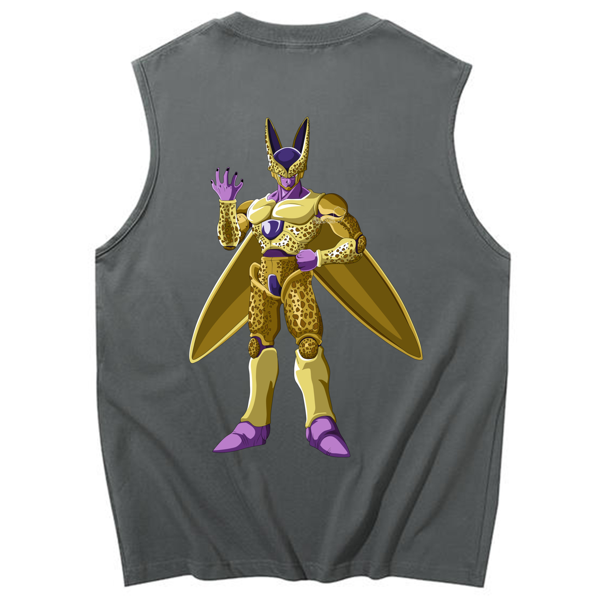 （画像用） ドラゴンボール セル DRAGON BALL Cell コットン100％タンクトップ（背面プリント）